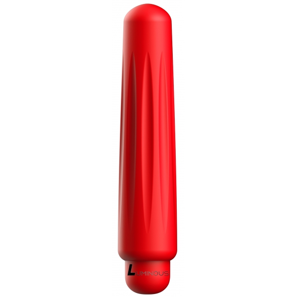 Mini Vibro Delia 12cm Vermelho