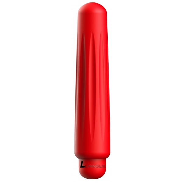 Mini Vibro Delia 12cm Vermelho