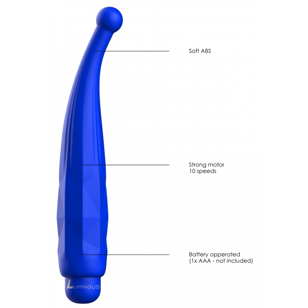 Lyra Mini Vibrator 15cm Blau