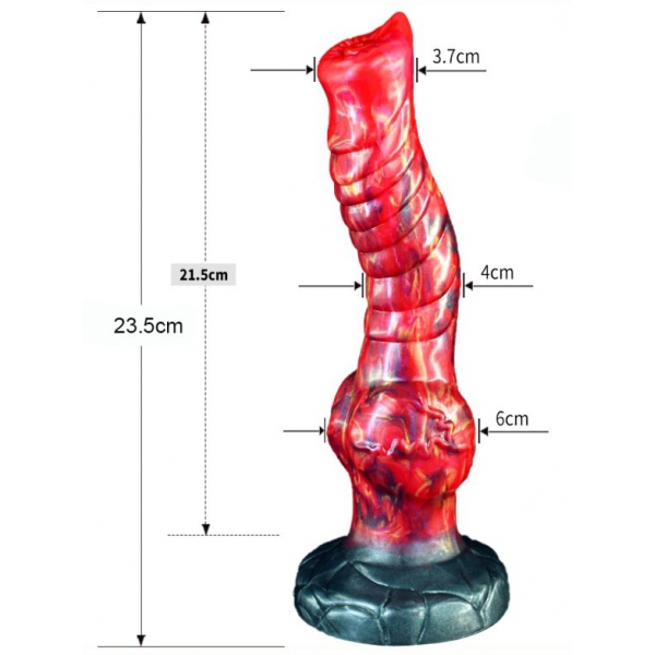 Dildo Dragon Kryx 21 x 6 cm