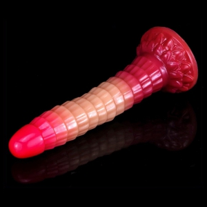 FXDragon Gradient Color Animal Dildos - 07 RED