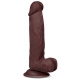 Dildo realistico Slidy Cock 15 x 4cm Marrone