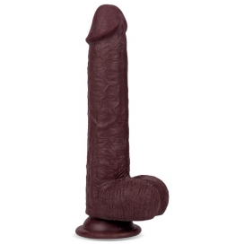 LIKETRUE Dildo realistico Slidy Cock 17 x 4 cm Marrone