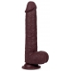 Dildo realistico Slidy Cock 17 x 4 cm Marrone