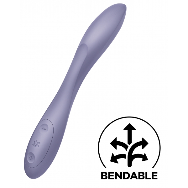 Vibro G-Spot Flex 2 Satisfyer 20cm Morado