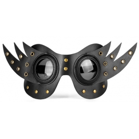 KinkHarness Splicy Wing Mask Black