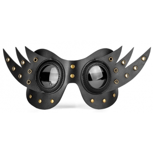 KinkHarness Steampunk Wing Splice Masquerade Mask