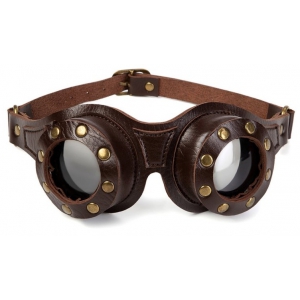 KinkHarness Steampunk Motorcycle Goggles