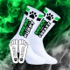 Calcetines SNEAKFREAXX PUPPY NEON Blanco-Verde