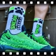 Calcetines SNEAKFREAXX PUPPY NEON Blanco-Verde