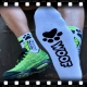 SNEAKFREAXX PUPPY NEON Sokken Wit-Groen