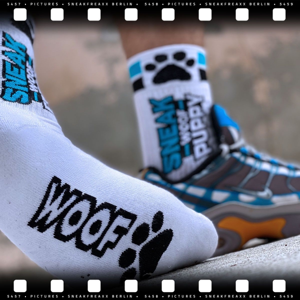 Calcetines Sneak Woof Puppy Azul