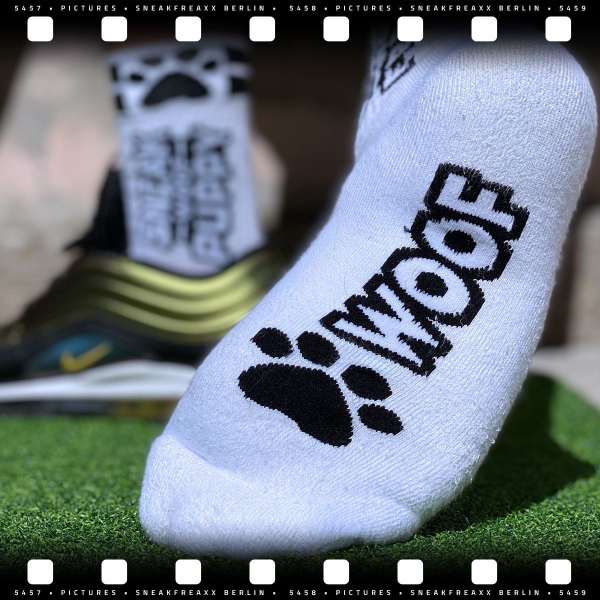 Calcetines SNEAKFREAXX PUPPY Blanco-Negro