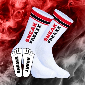 SneakFreaxx Socken Socken Neon Horny Rot