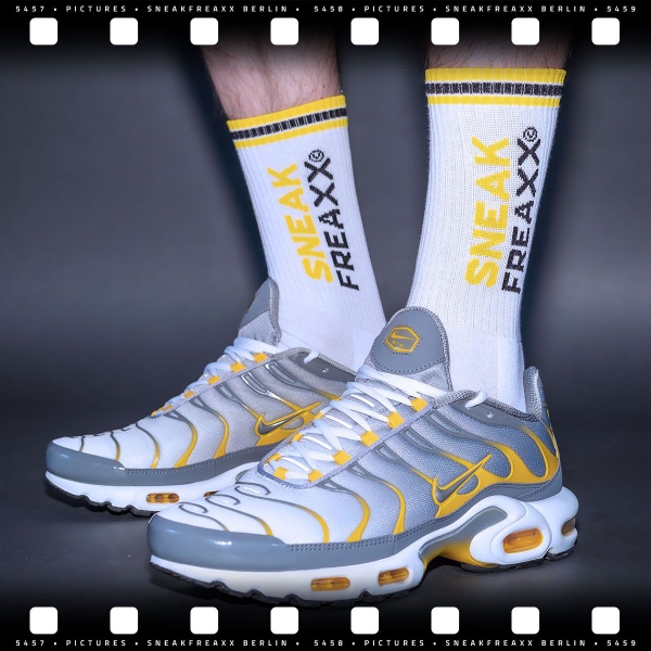 STINKY SOXX Socks White-Yellow