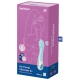 Inflatable Vibro Air Pump Vibrator 5+ Satisfyer 12 x 3.5cm