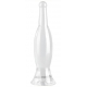 Bottle S transparent plug 18 x 4.5cm