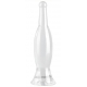 Transparenter Plug Bottle S 18 x 4.5cm