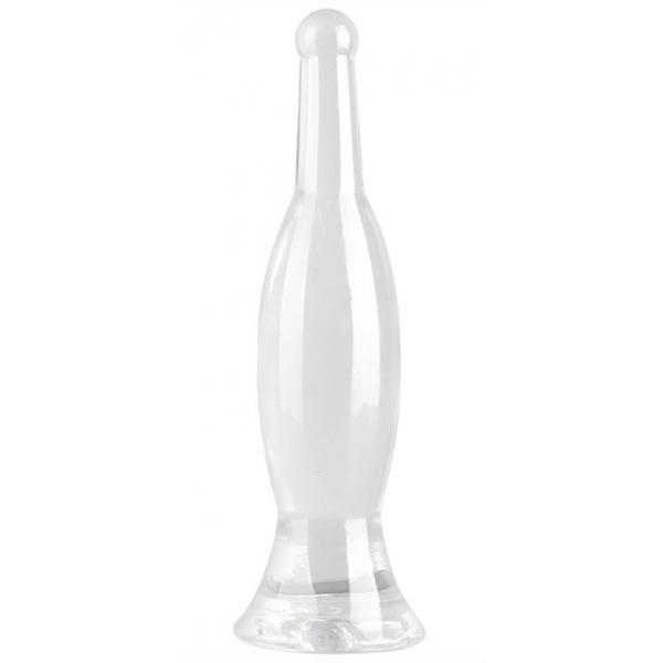 Bottle Butt Plug CLEAR M