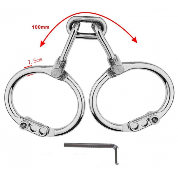 Handschellen aus Metall Third Strict