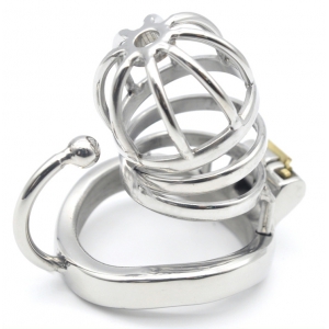 CockLock Hooky metal chastity cage 7.5 x 3.3cm