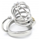 Hooky metal chastity cage 7.5 x 3.3cm