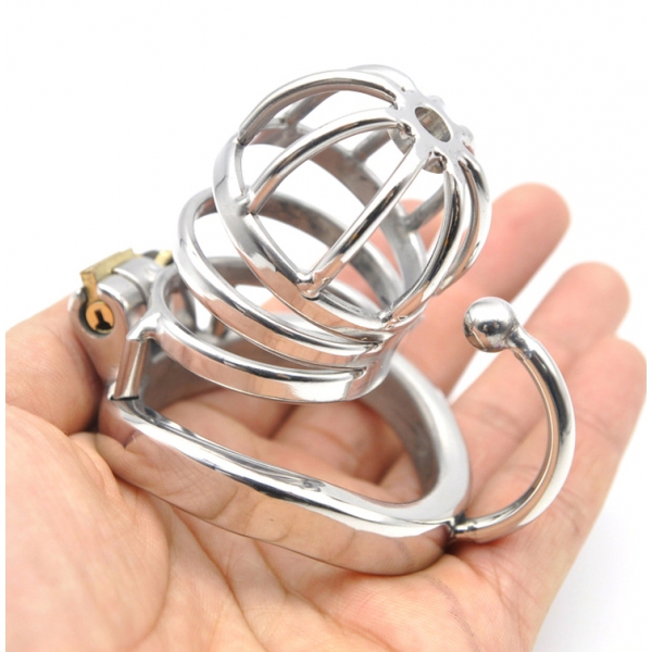 Ball Hook Cock Chastity Cage