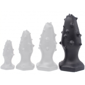 ToppedMonster Silicone plug Monster Spike XL 16 x 6.5cm Black