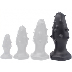 ToppedMonster Tapón de silicona Monster Spike XL 16 x 6,5cm Negro