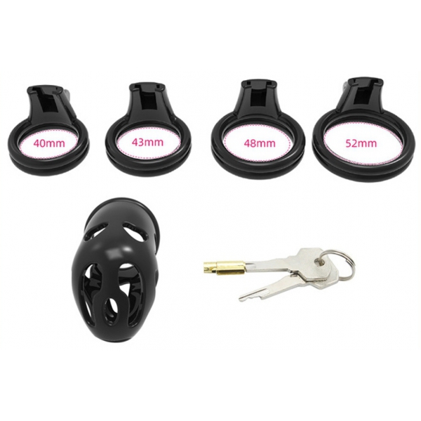 Gosty Chastity Cage 7 x 3,1cm Preto