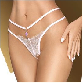 Tanga OPEN SECRET Blanco