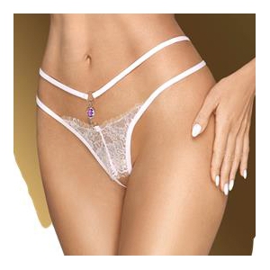 Penthouse Tanga OPEN SECRET Blanco