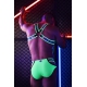 REFLECTOR BODY HARNESS NEON GREEN