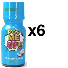 Pop Me Up !  POP ME UP Coconut Fragrance 15ml x6