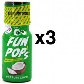 FUN POP'S Propyle Parfum Coco 15ml x3