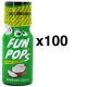  FUN POP'S Fragancia de Coco Propil 15ml x100