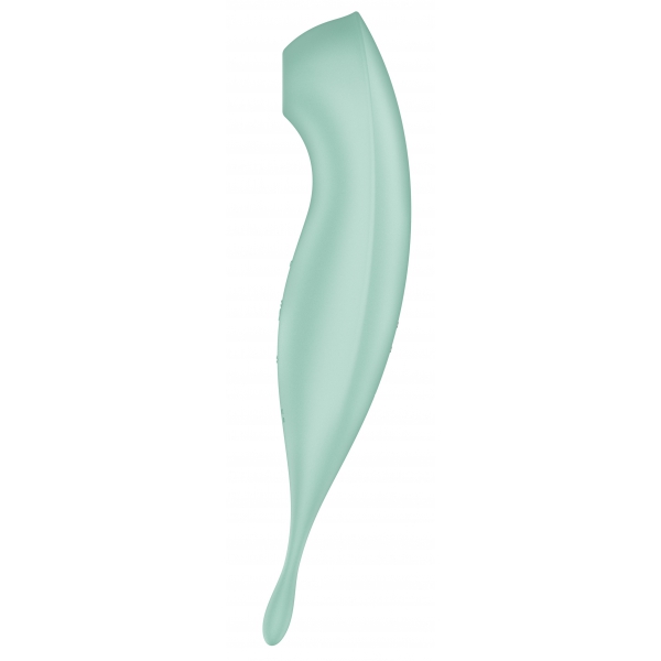 Angeschlossener Klitoris-Stimulator Twirling Pro Satisfyer Grün