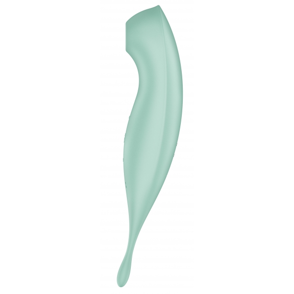 Stimolatore clitorideo collegato Twirling Pro Satisfyer Verde