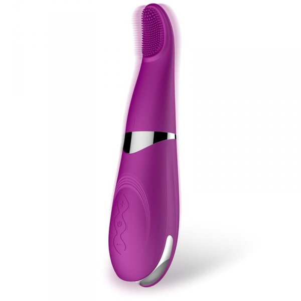 Klitoris-Stimulator Tongue Vibrator 19cm Violett