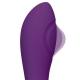 Vibro Pulsador de Aba G-Spot 22cm Púrpura