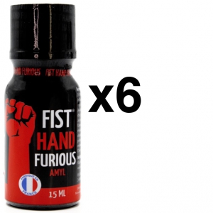 Fist Hand Furious MANO DI PUGNO FURIOUS Amyl 15ml x6