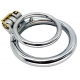 Doppio anello del pene in metallo Anelli Duo 37 mm
