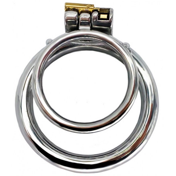 Double Metal Penis Ring Duo Rings 37mm