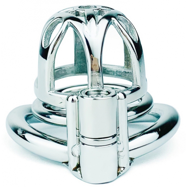 Metal chastity cage Trig Cage 4 x 3.5cm