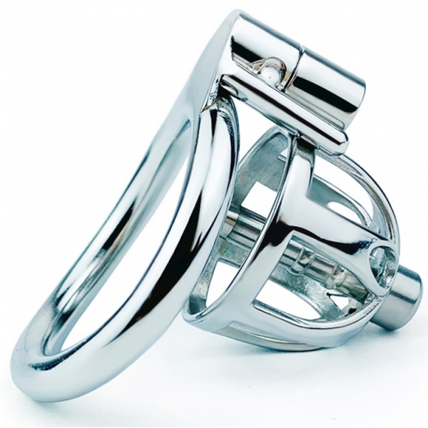 Hex Screw Chastity Lock Cage With Anti-drop Ring