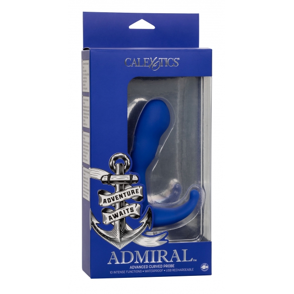 Estimulador de próstata Advanced Curved Admiral 11 x 3cm