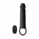 Manicotto per pene vibrante Renegade Raw 18 x 4,5 cm Nero