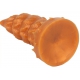 Offbeat Silicone Butt Plug ORANGE