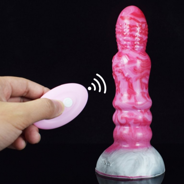 Dildo vibratório Monstro Viby Fustix 18 x 5cm