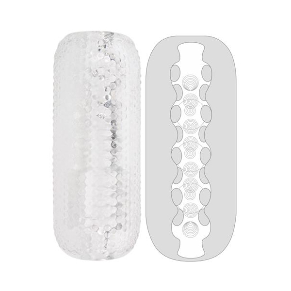 Masturbator Palm Stroker N°2 - 13cm Transparent